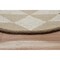 Homeroots 6 ft. Round Brown, Tan & Cream Bohemian Geometric Area Rug 396187 - alternate 2